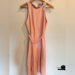 NWT Alice + Olivia English Rose Leather Dress - $225 (Retail $440)
